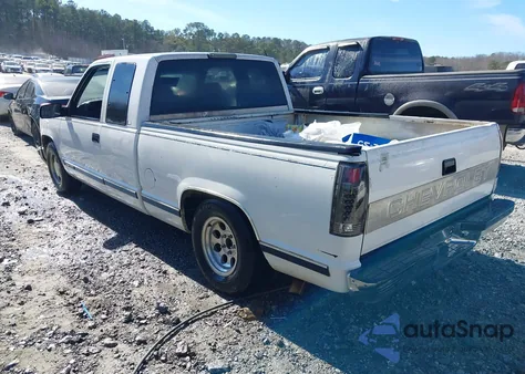 1997 Chevrolet C1500 Fleetside из США, поврежденный, VIN 1GCEC19R5VE203478